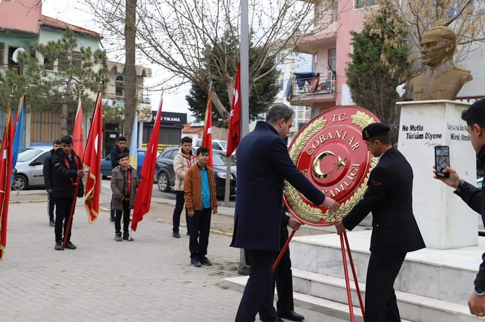 18 MART ŞEHİTLERİ ANMA GÜNÜ VE ÇANAKKALE ZAFERİ'NİN 108. YIL DÖNÜMÜ'NDE ŞEHİTLERİMİZİ RAHMETLE VE MİNNETLE YAD ETTİK   